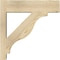 Ekena Millwork Funston Block Rough Sawn Outlooker, Douglas Fir, 6"W x 20"D x 20"H OUT06X20X20FST05RDF - alternate 4